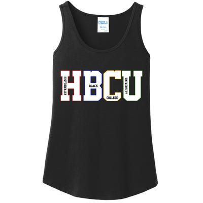 Historically Black College University Student HBCU Ladies Essential Tank