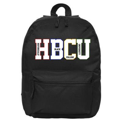 Historically Black College University Student HBCU 16 in Basic Backpack