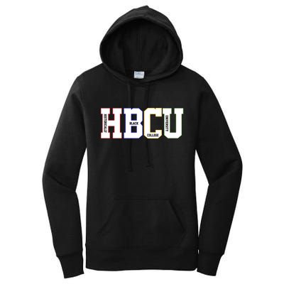 Historically Black College University Student HBCU Women's Pullover Hoodie