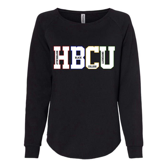 Historically Black College University Student HBCU Womens California Wash Sweatshirt