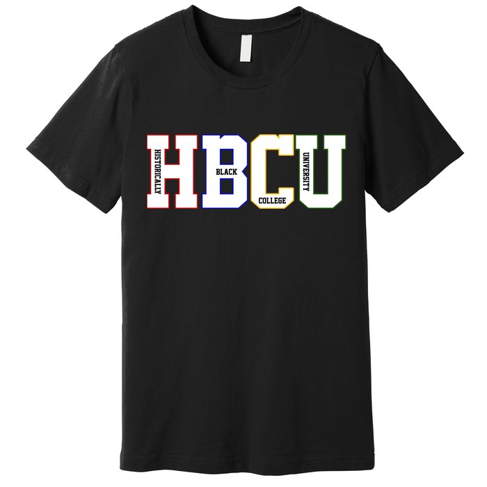Historically Black College University Student HBCU Premium T-Shirt