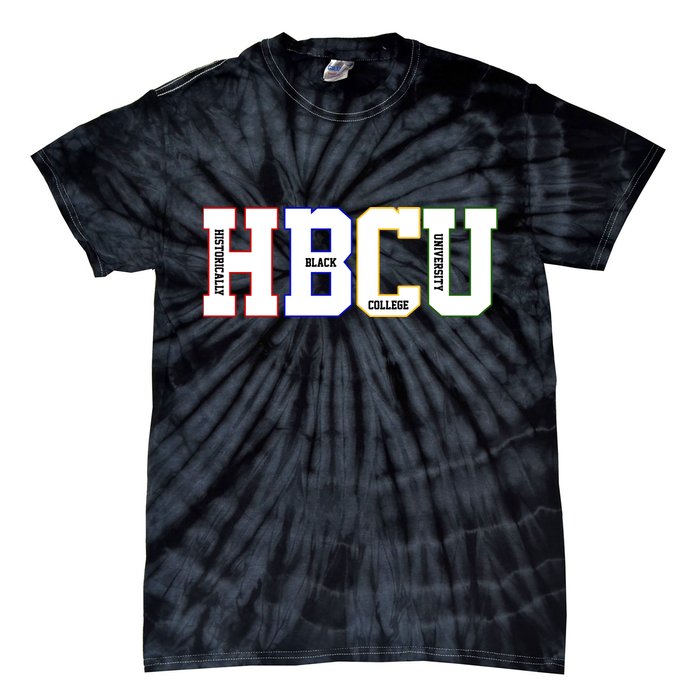 Historically Black College University Student HBCU Tie-Dye T-Shirt