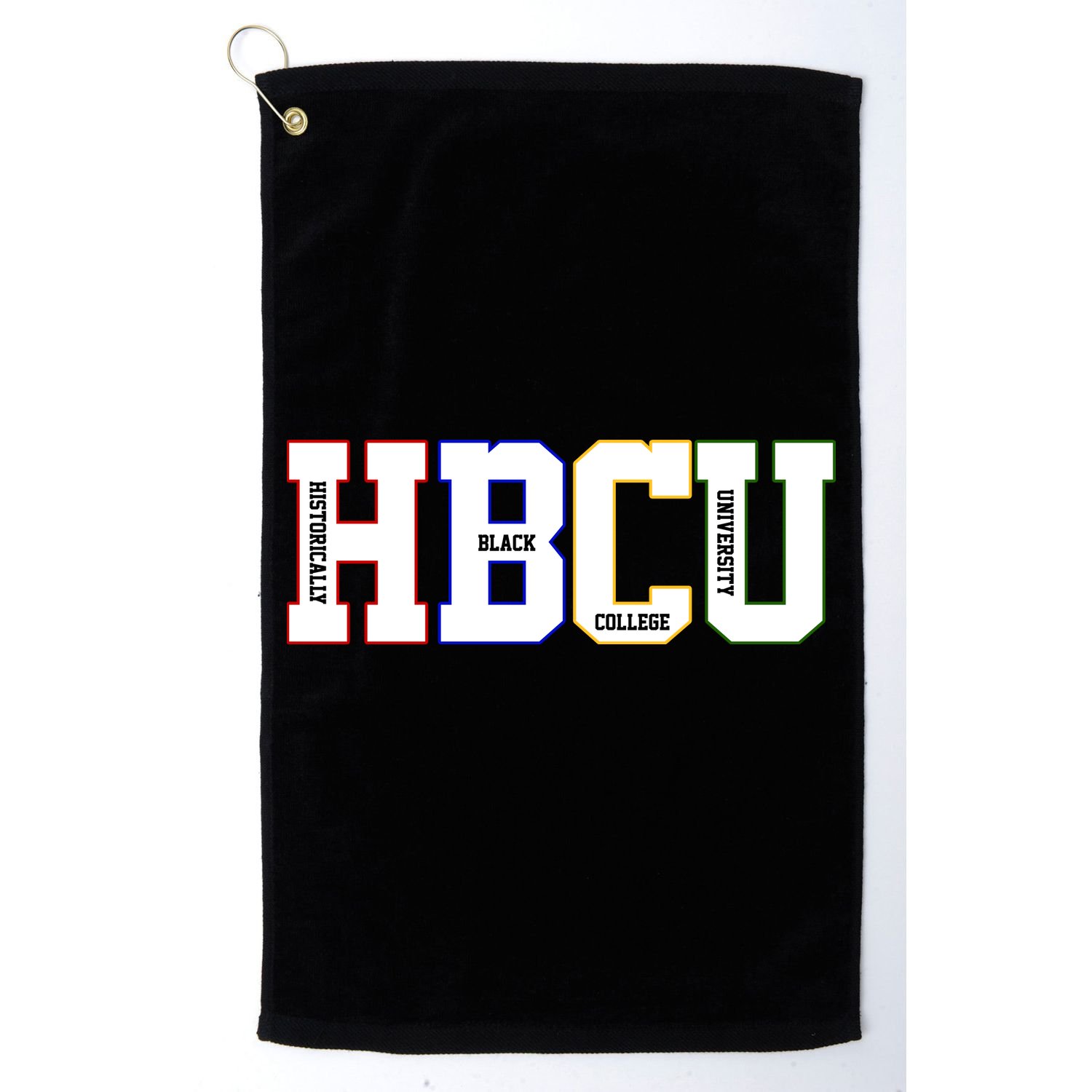 Historically Black College University Student HBCU Golf Towel