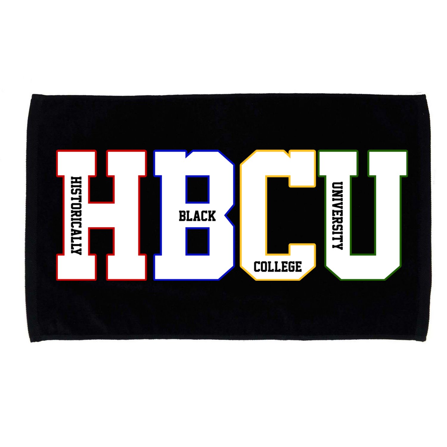Historically Black College University Student HBCU Microfiber Hand Towel