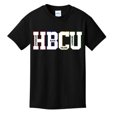 Historically Black College University Student HBCU Kids T-Shirt