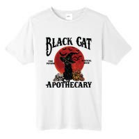 Halloween Black Cat Apothecary Retro Halloween Cat Tall Fusion ChromaSoft Performance T-Shirt