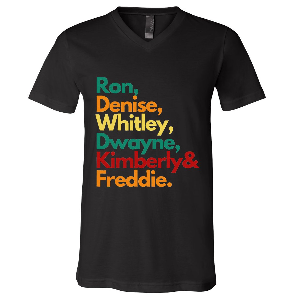 Hbcu Black College Graduates Whitley Retro For And Women V-Neck T-Shirt