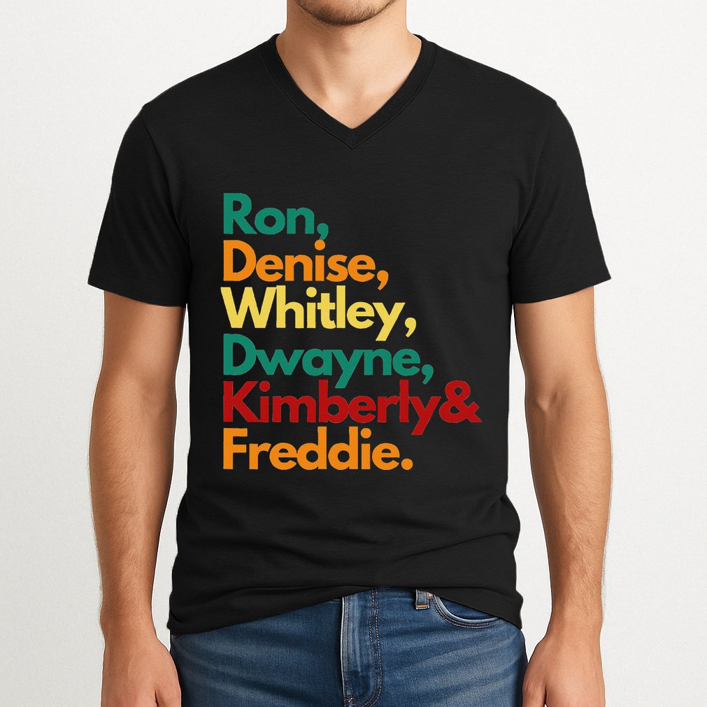 Hbcu Black College Graduates Whitley Retro For And Women V-Neck T-Shirt