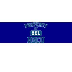 Historically Black College University Property Of My Hbcu Gift Bumper Sticker