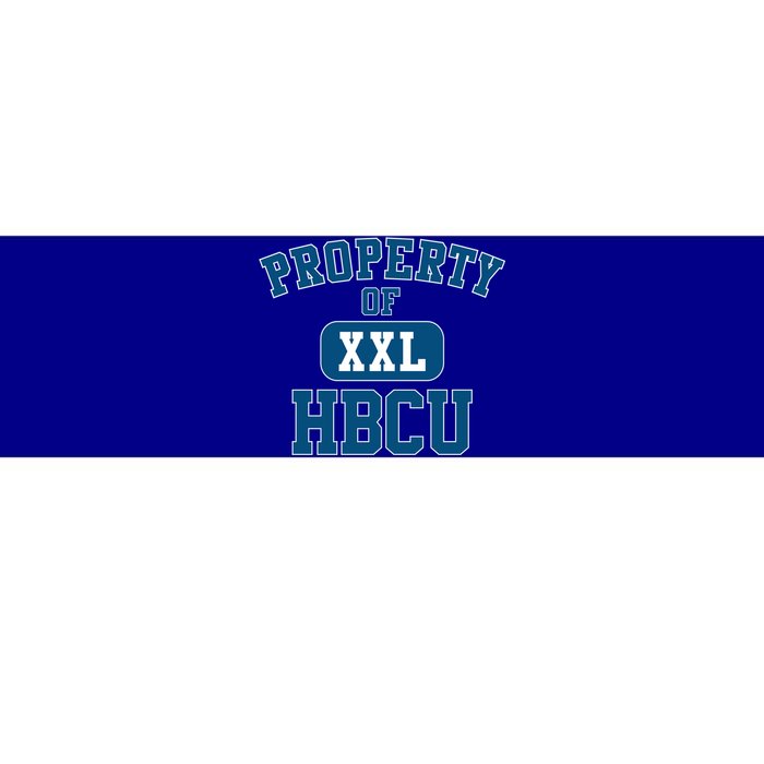 Historically Black College University Property Of My Hbcu Gift Bumper Sticker