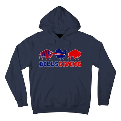 Happy Billsgivings Chicken Football Thanksgiving Hoodie