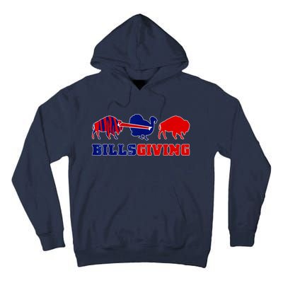 Happy Billsgivings Chicken Football Thanksgiving Tall Hoodie