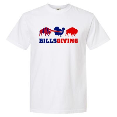 Happy Billsgivings Chicken Football Thanksgiving Garment-Dyed Heavyweight T-Shirt