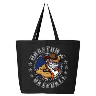 Houston Baseball Cartoon 25L Jumbo Tote