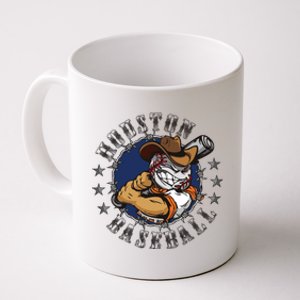 Houston Baseball Cartoon Coffee Mug