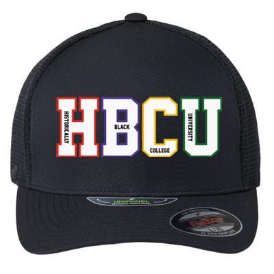 Historically Black College University Student HBCU Made Flexfit Unipanel Trucker Cap