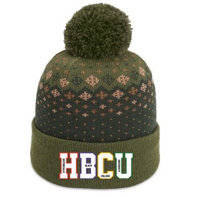 Historically Black College University Student HBCU Made The Baniff Cuffed Pom Beanie