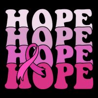 Hope Breast Cancer Awareness Ribbon Bucket Hat