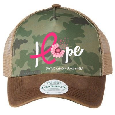 Hope Breast Cancer P.I.N.K Ribbons Sunflower Legacy Tie Dye Trucker Hat