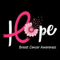 Hope Breast Cancer P.I.N.K Ribbons Sunflower 16 in Basic Backpack