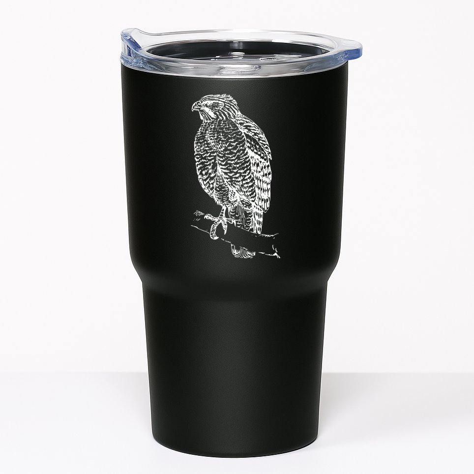Hawk Bird Cool Novelty Tumbler