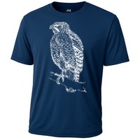 Hawk Bird Cool Novelty Cooling Performance Crew T-Shirt