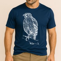 Hawk Bird Cool Novelty Cooling Performance Crew T-Shirt