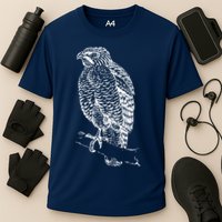 Hawk Bird Cool Novelty Cooling Performance Crew T-Shirt