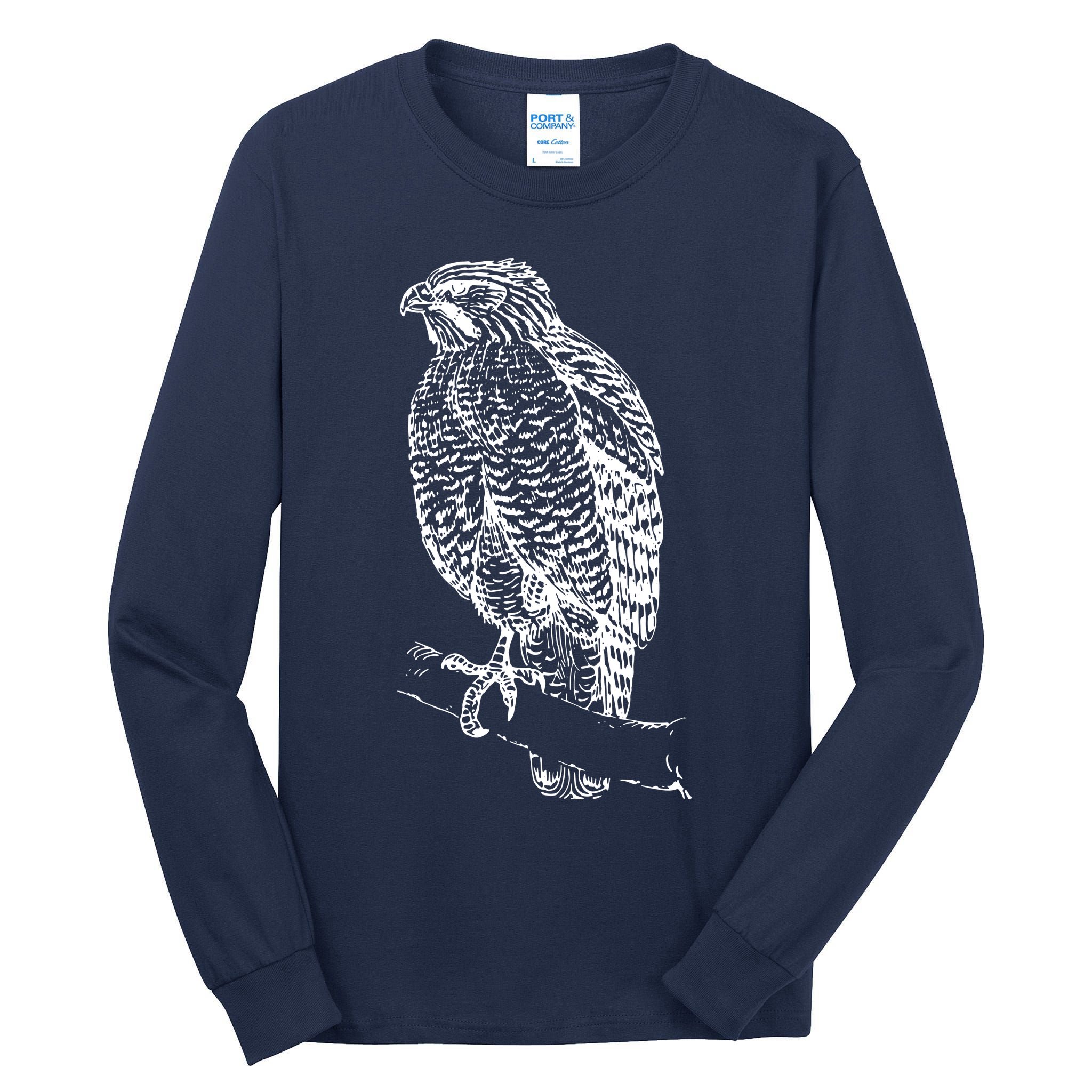 Hawk Bird Cool Novelty Tall Long Sleeve T-Shirt