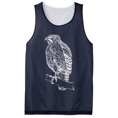 Hawk Bird Cool Novelty Mesh Reversible Basketball Jersey Tank