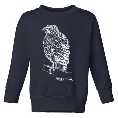 Hawk Bird Cool Novelty Toddler Sweatshirt