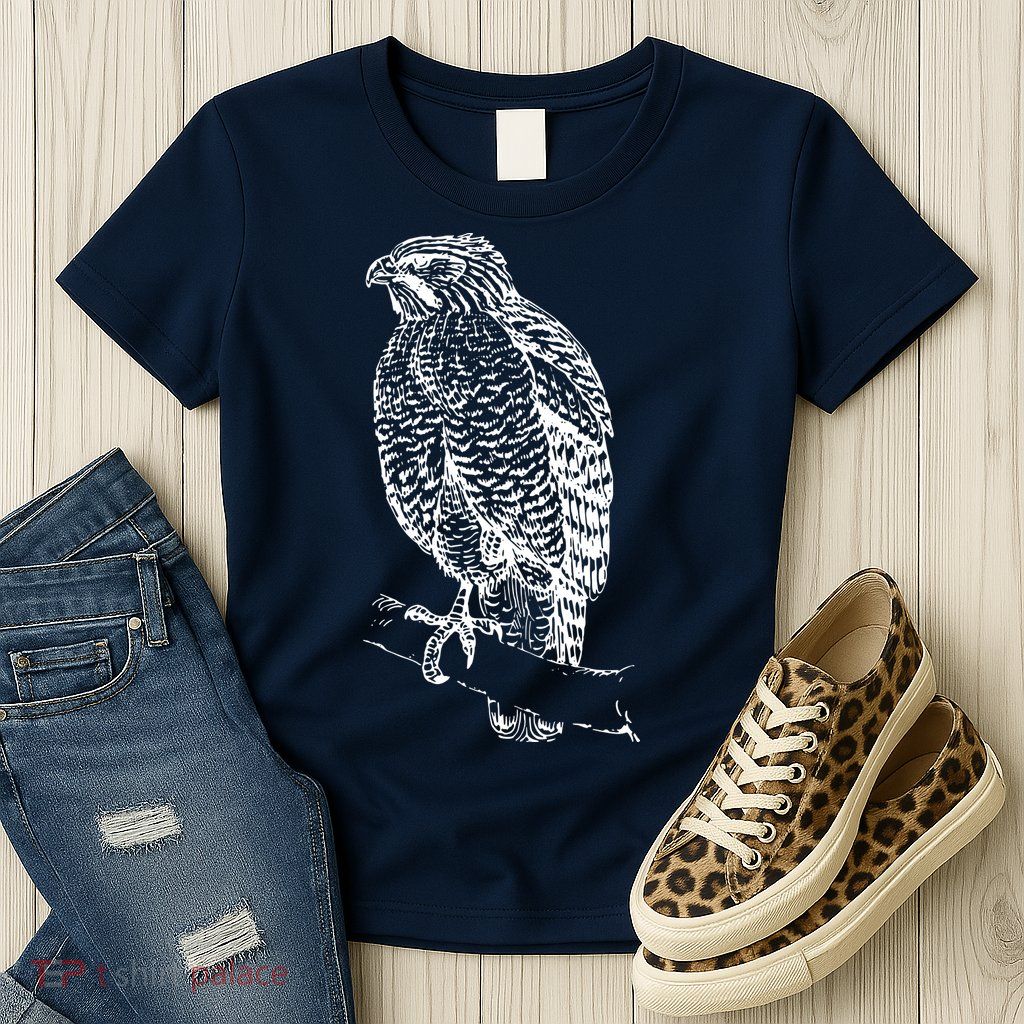 Hawk Bird Cool Novelty Womens T-Shirt