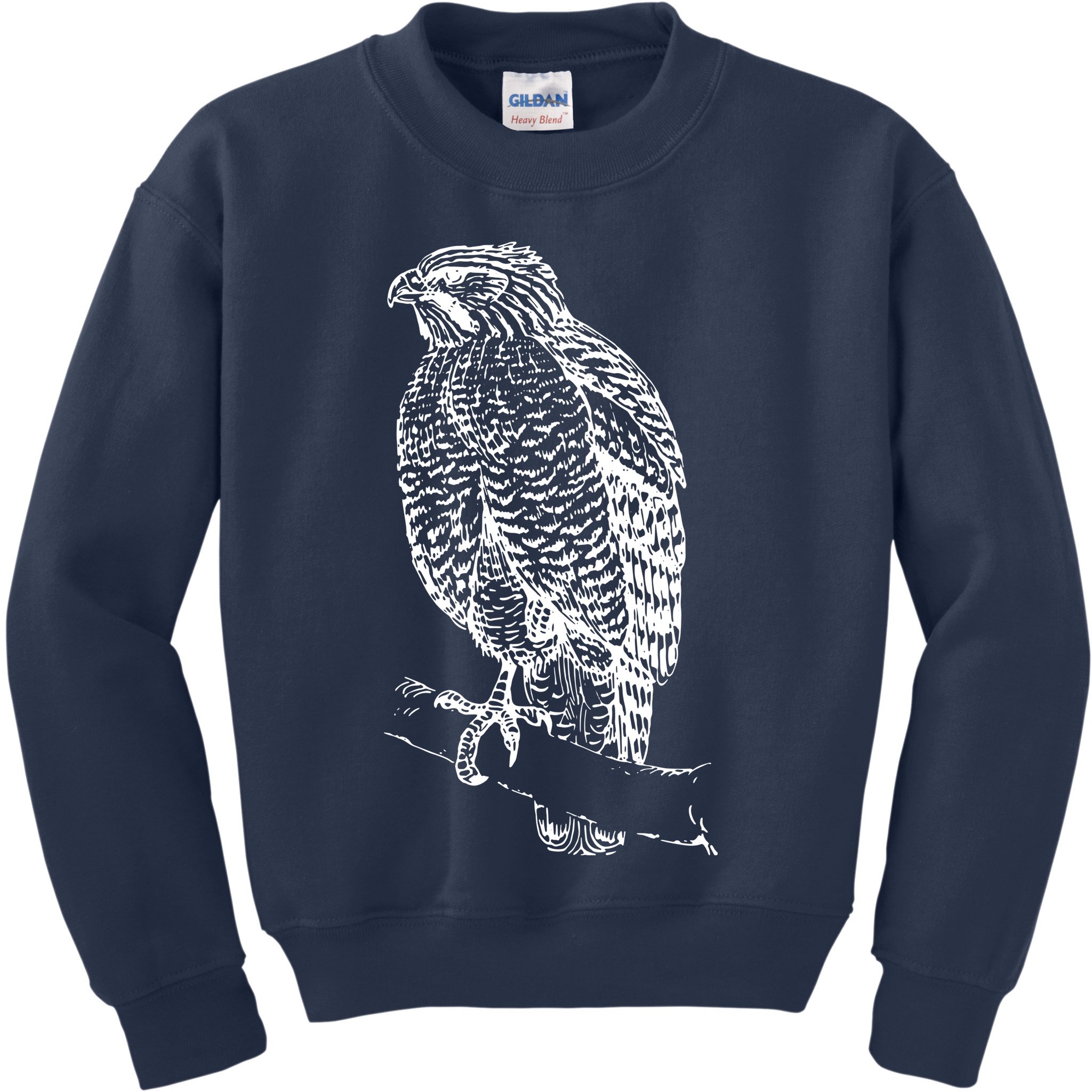 Hawk Bird Cool Novelty Kids Sweatshirt
