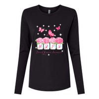 Hope Breast Cancer Awareness Womens Cotton Relaxed Long Sleeve T-Shirt