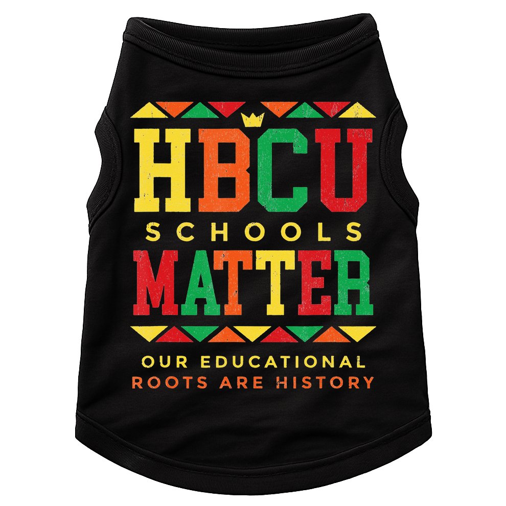 HBCU Black College School Matters African American Student Doggie Tank