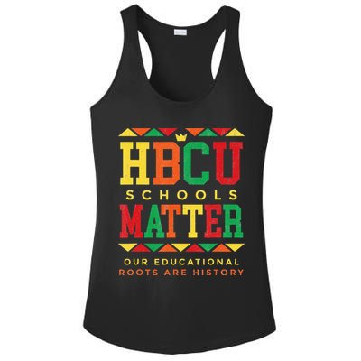 HBCU Black College School Matters African American Student Ladies PosiCharge Competitor Racerback Tank