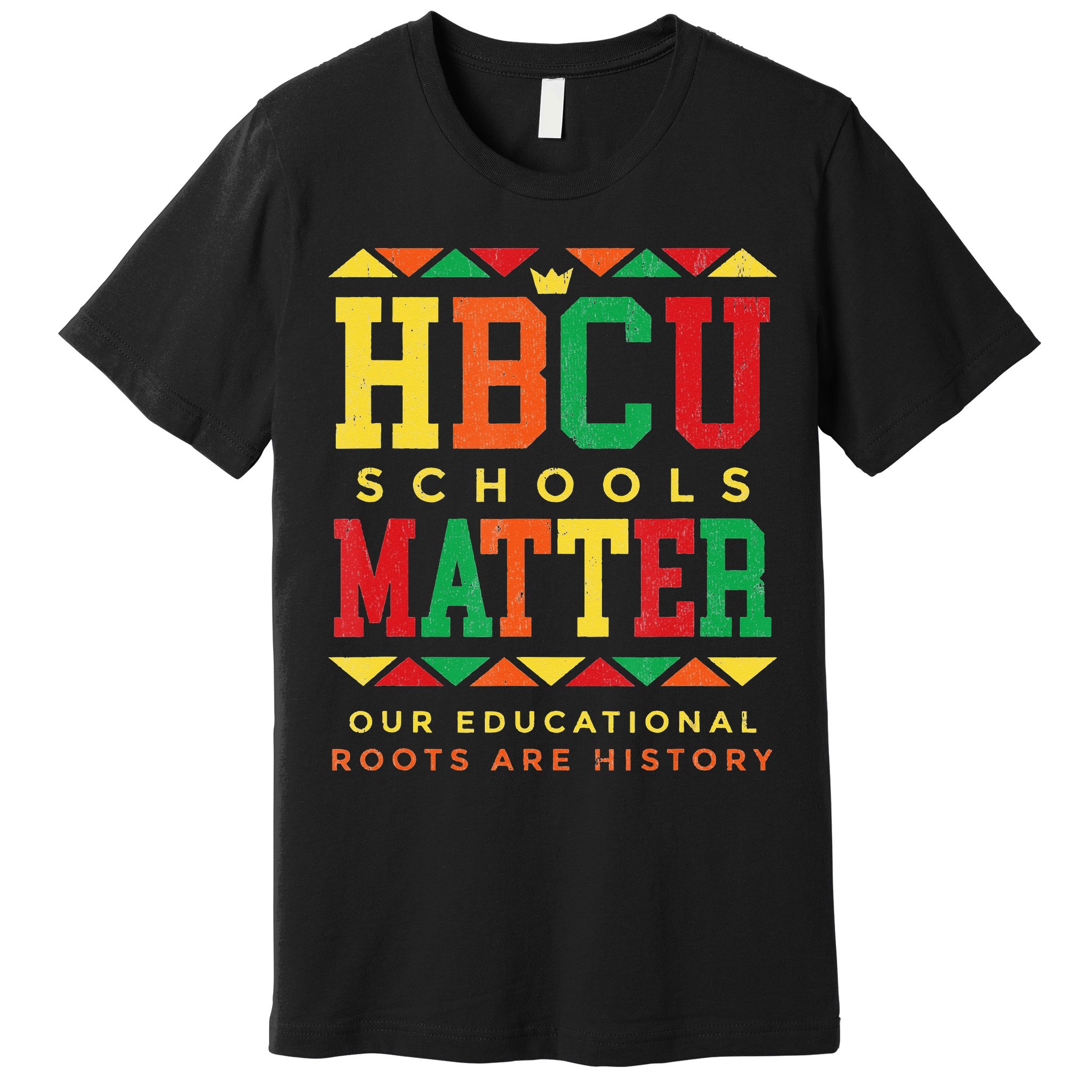 HBCU Black College School Matters African American Student Premium T-Shirt