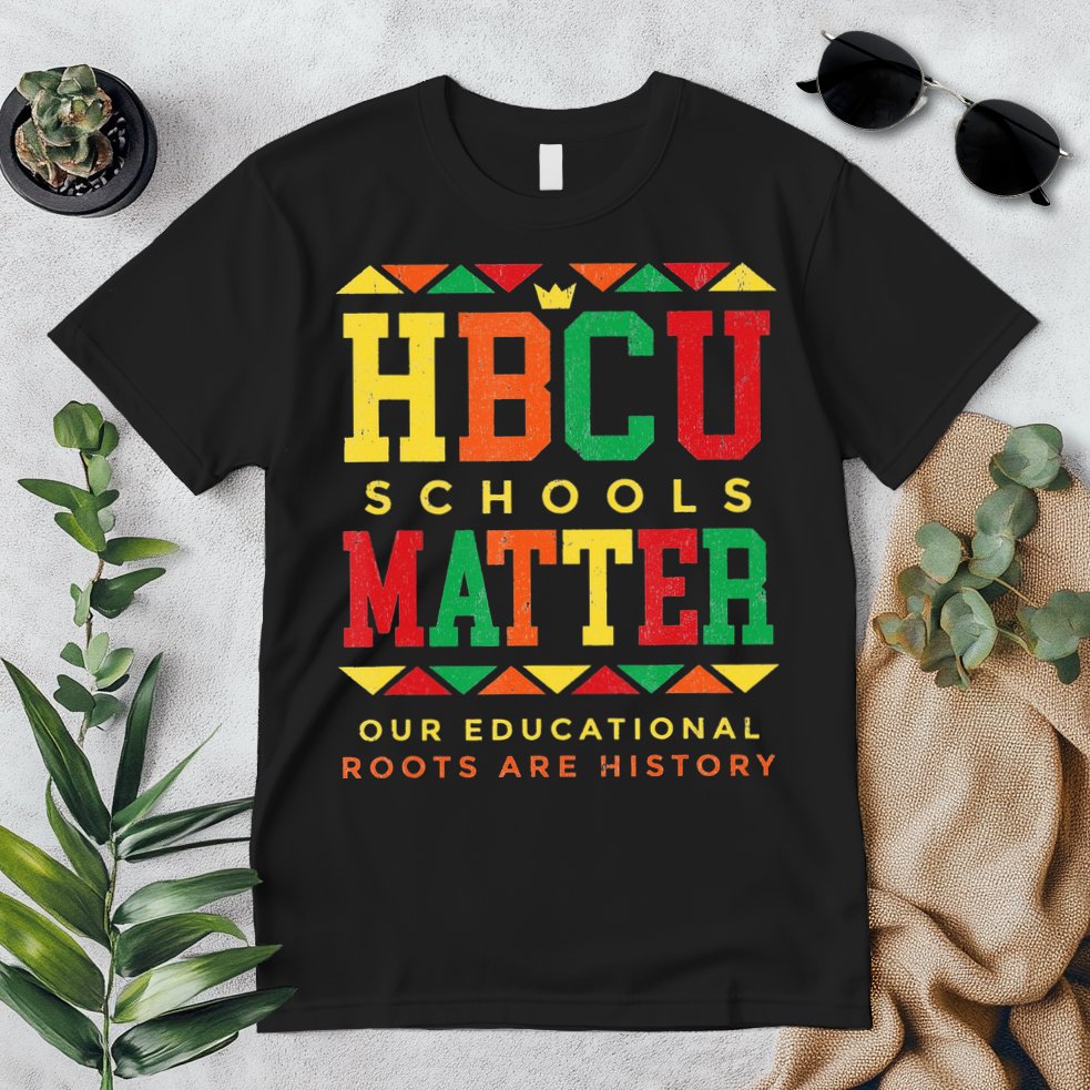 HBCU Black College School Matters African American Student Premium T-Shirt