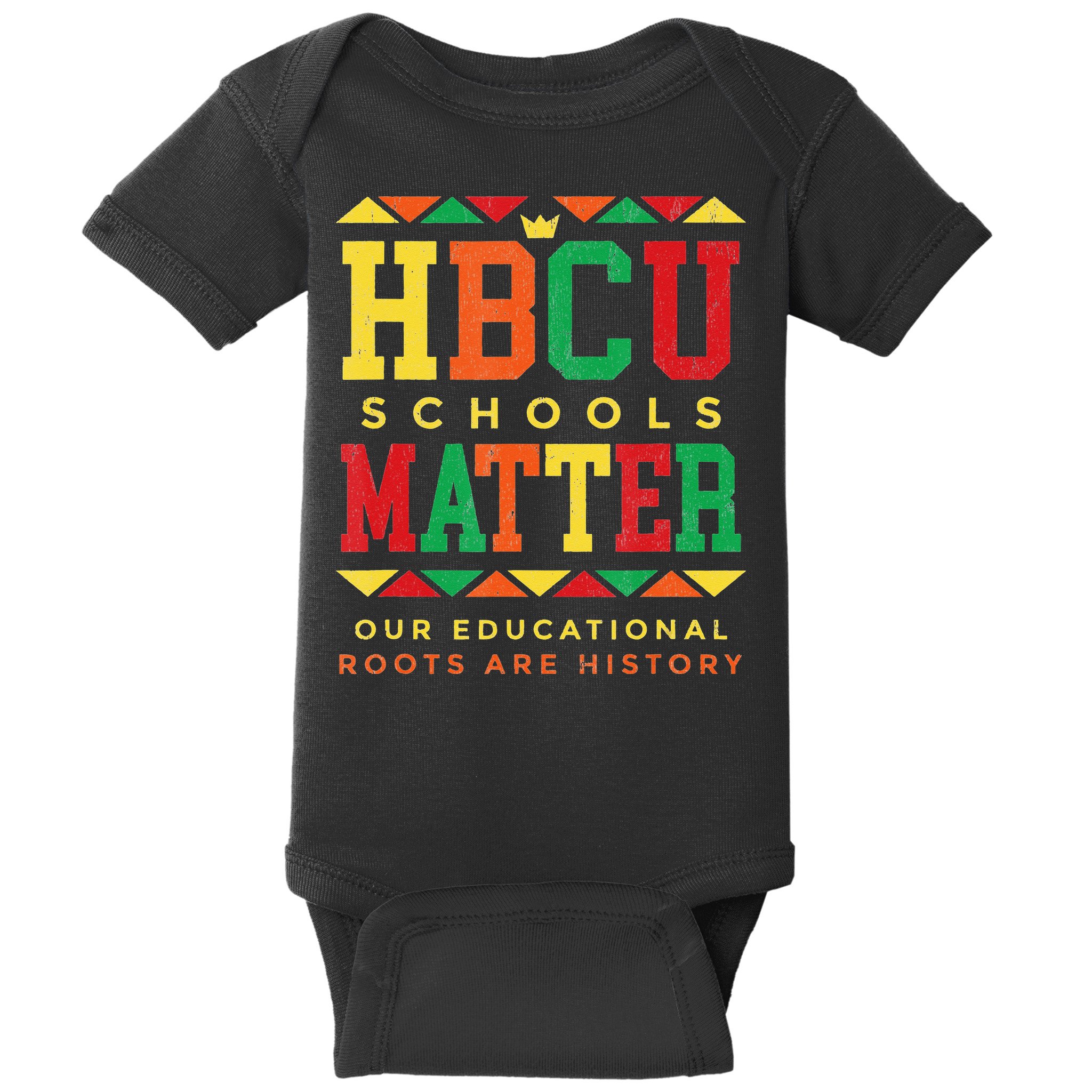 HBCU Black College School Matters African American Student Baby Bodysuit