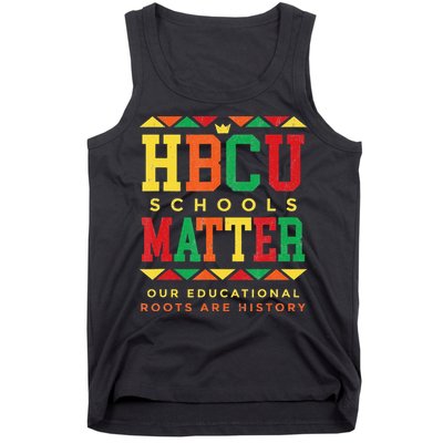 HBCU Black College School Matters African American Student Tank Top