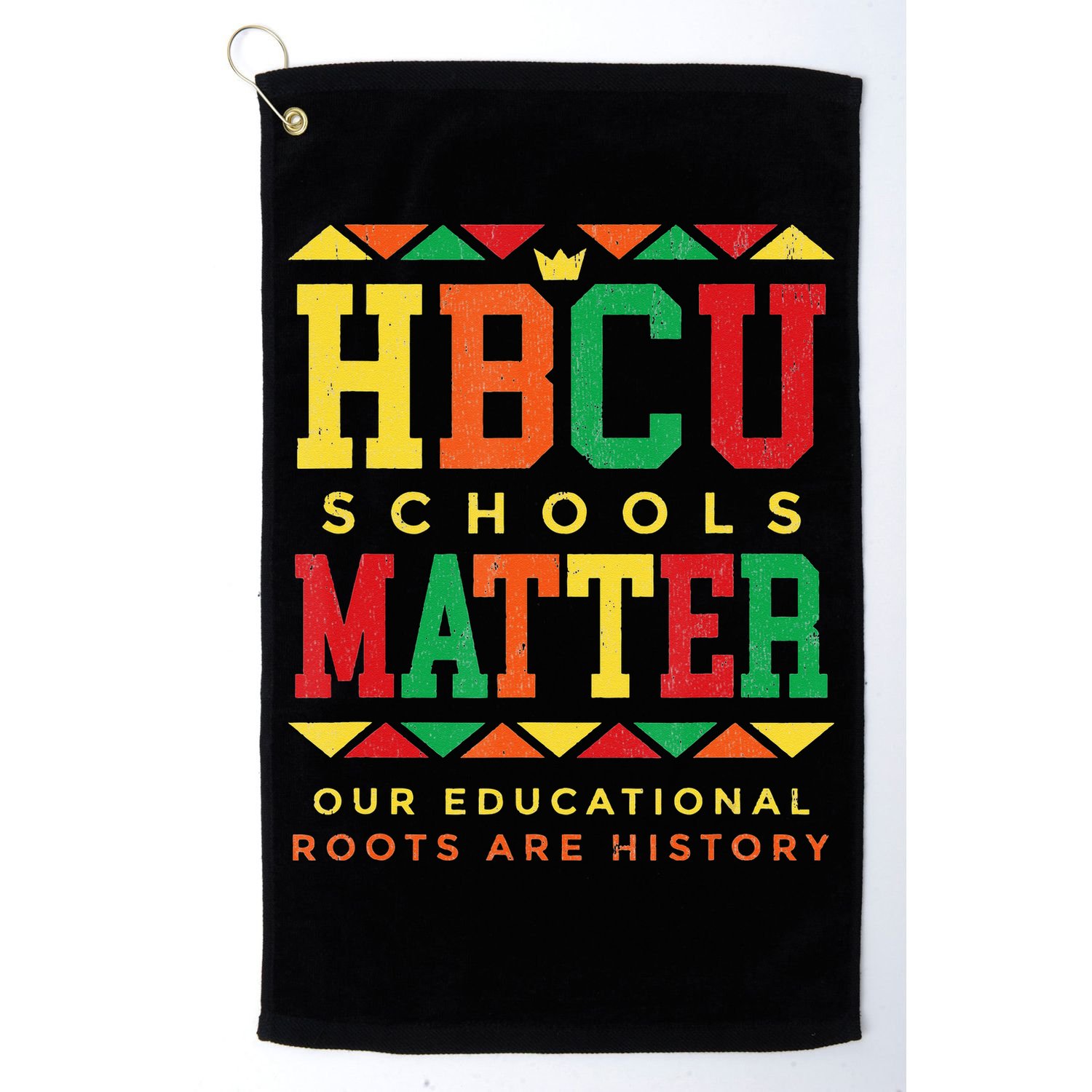 HBCU Black College School Matters African American Student Golf Towel