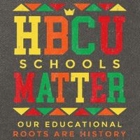 HBCU Black College School Matters African American Student Cotton Canvas Backpack