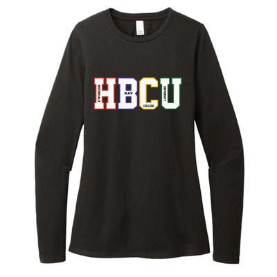 Historically Black College University Student HBCU Made Womens CVC Long Sleeve Shirt