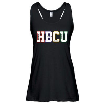 Historically Black College University Student HBCU Made Ladies Essential Flowy Tank