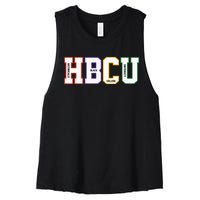 Historically Black College University Student HBCU Made Women's Racerback Cropped Tank