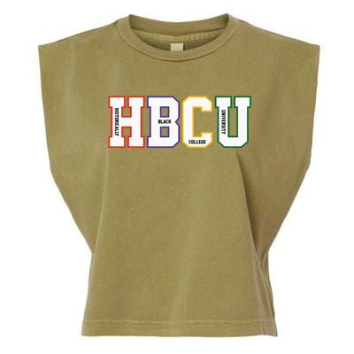 Historically Black College University Student HBCU Made Garment-Dyed Women's Muscle Tee