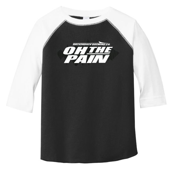 Hackensack Brewing Co Oh The Pain Toddler Fine Jersey T-Shirt