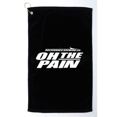 Hackensack Brewing Co Oh The Pain Golf Towel