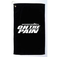 Hackensack Brewing Co Oh The Pain Golf Towel