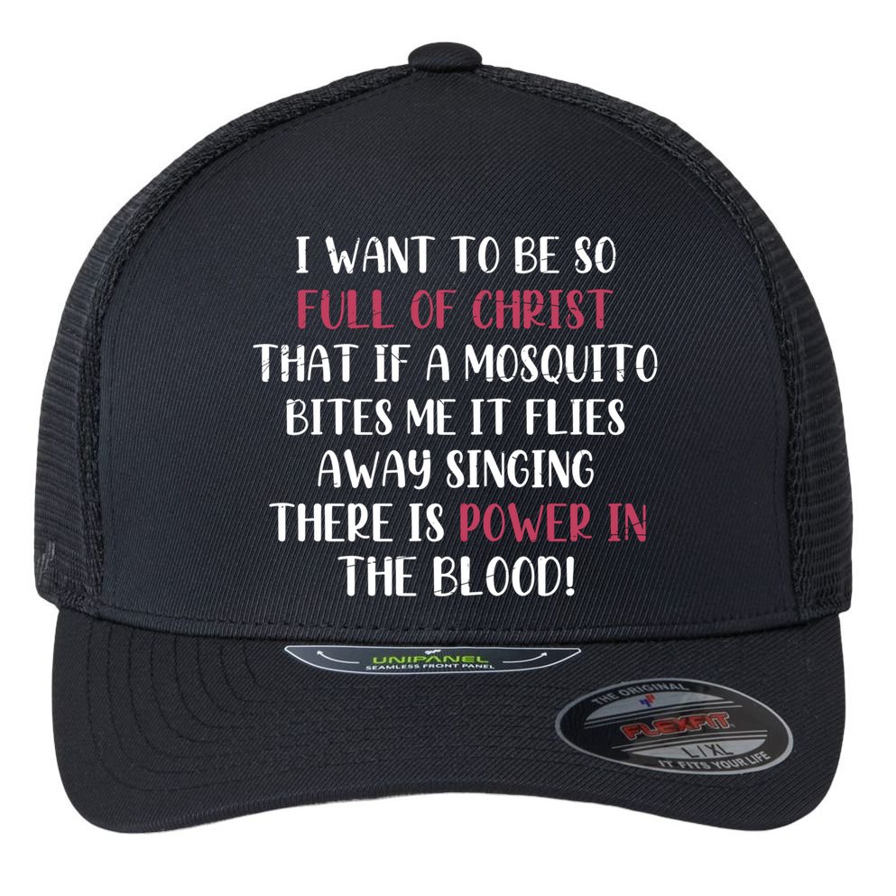 Holy Bible Christianity Faith Cross Gift Jesus Funny Prayer Great Gift Flexfit Unipanel Trucker Cap
